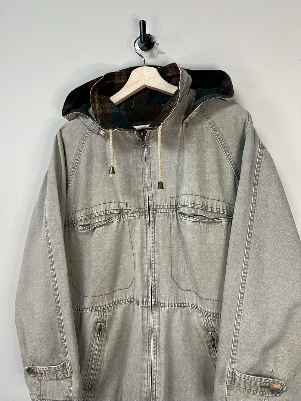 Womens Vtg Reversible Barn Jacket - Picture 2 of 5